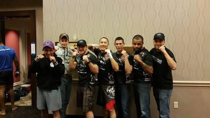 fkn_sideshow's tweet photo. #dabinstyle with the TKO 2:08 #chuteboxeacademy #chuteboxe #TKO #WFF http://t.co/cNtHxaFjKZ