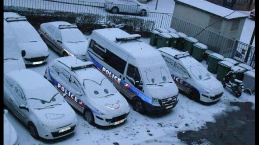 DPA_PoliceAssoc's tweet photo. Winter is almost over but until she is we have #Policehumor http://t.co/arpXzq4yRz