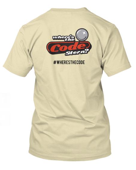 whereisthecode's tweet image. Get your tshirts @teespring available for the next 6 days only:  tinyurl.com/o2v4chs  Profits go to a foundation!