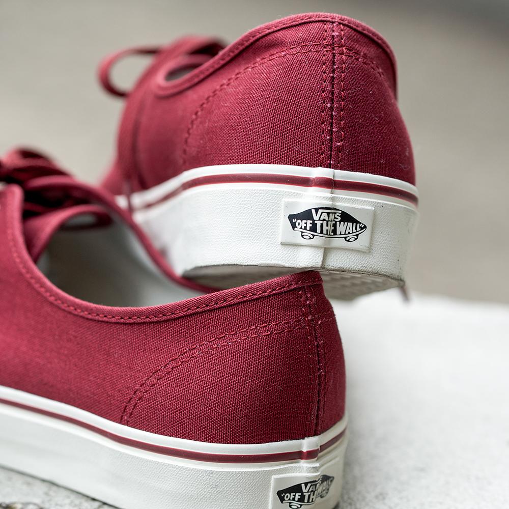 vans oxblood red