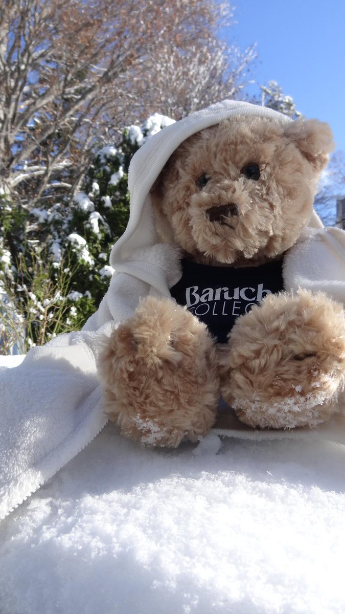 BaruchCollege's tweet image. Counting down the #daysuntilspring! 17 days to go! Who else is ready for it? #teddytuesday #baruchcollege