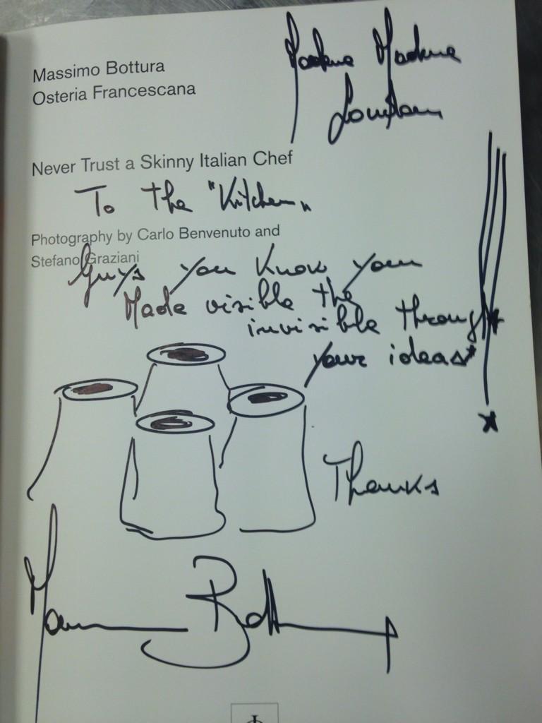ArnoldHoeksma's tweet photo. Words of wisdom from a great chef! http://t.co/f76vgAzLjh