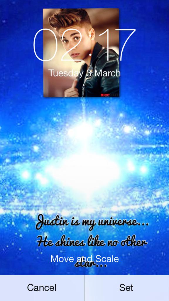 BamLockScreens0's tweet photo. Who loves @justinbieber ?

Well then you will LOVE this LockScreen

#VoteJustinBieber #SCD 

RT if you would like it? http://t.co/qfS7GgToeS