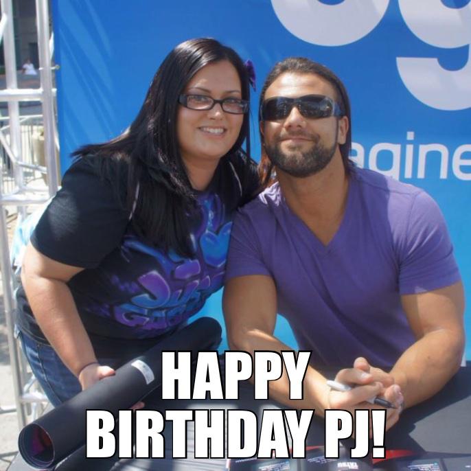 Happy Birthday PJ! 
