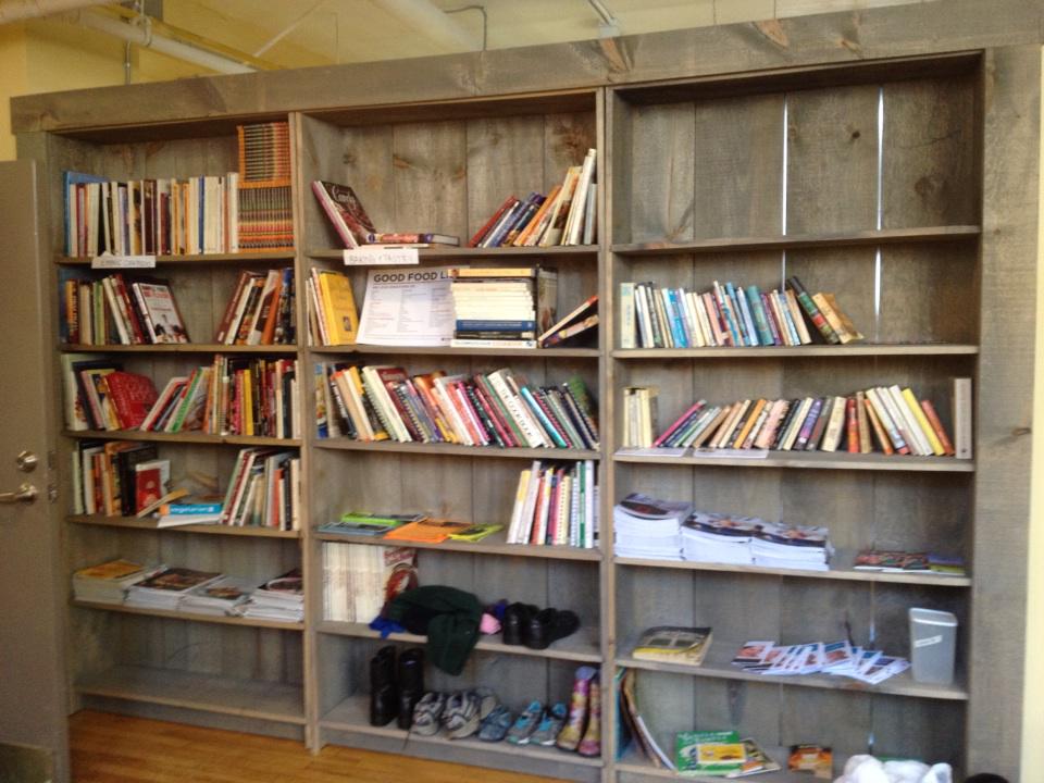 Our cookbook library at <a href="/ParkdaleFood/">Parkdale Food Centre</a> is growing nicely but still room for more donated books - can you help?