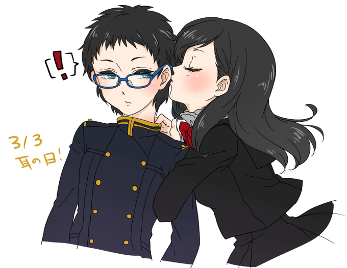 耳の日なのでうちの子が恋人の耳にキスをするのtwitterイラスト検索結果 耳の日なのでうちの子が恋人の耳にキスをするのtwitterイラスト検索結果