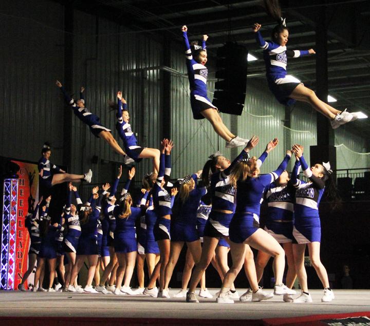 CityofWarman's tweet photo. Kudo's @WCheerClassic on the wonderful event this weekend! Congrats to all of the teams! Some great photos from it: http://t.co/0NPRWZzekO
