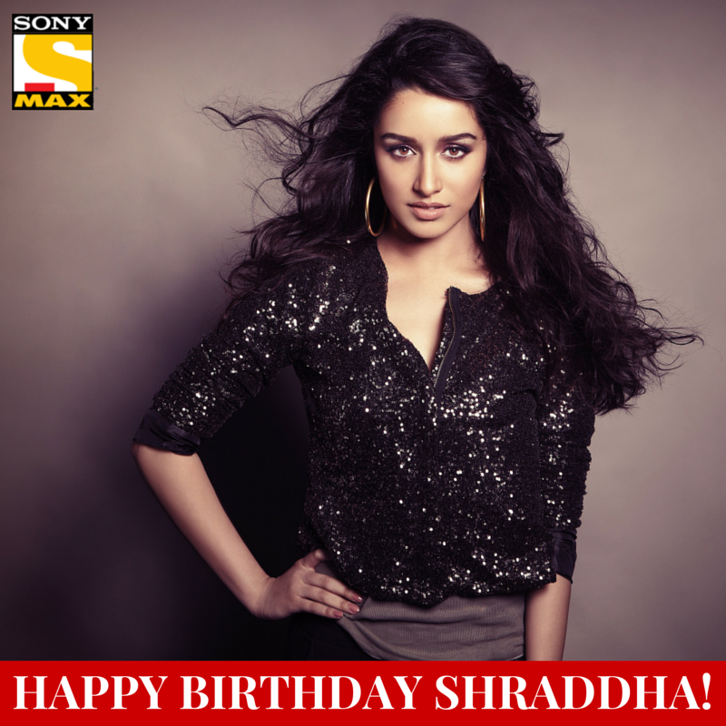 \" Happy Birthday Shraddha Kapoor!
Which of her movies is your favourite?  Ashiqui2