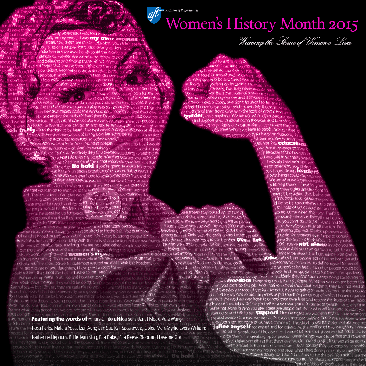 AFTunion's tweet photo. Celebrating #WomensHistoryMonth! http://t.co/EWVr3pgA7S