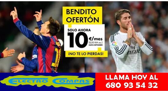 electrocompas's tweet image. El mejor clásico del mundo solo en Canal +, contrátalo ya al mejor precio. ¡¡Bendito oferton!!