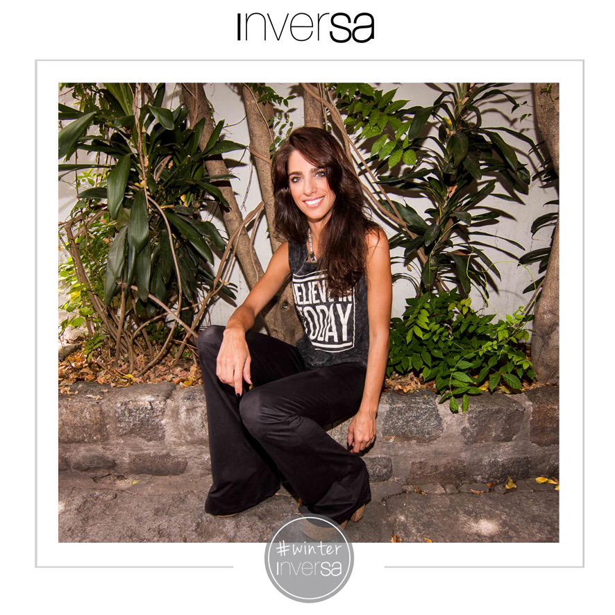 inversanet's tweet photo. [WINTER'15] Muy canchero el #LookInversa que eligió @Gabysari para el evento de lanzamiento de colección!! http://t.co/IGOnUrqPLB