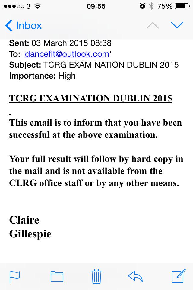 #TCRG I'm feeling very proud today 😄🎉🎊😀