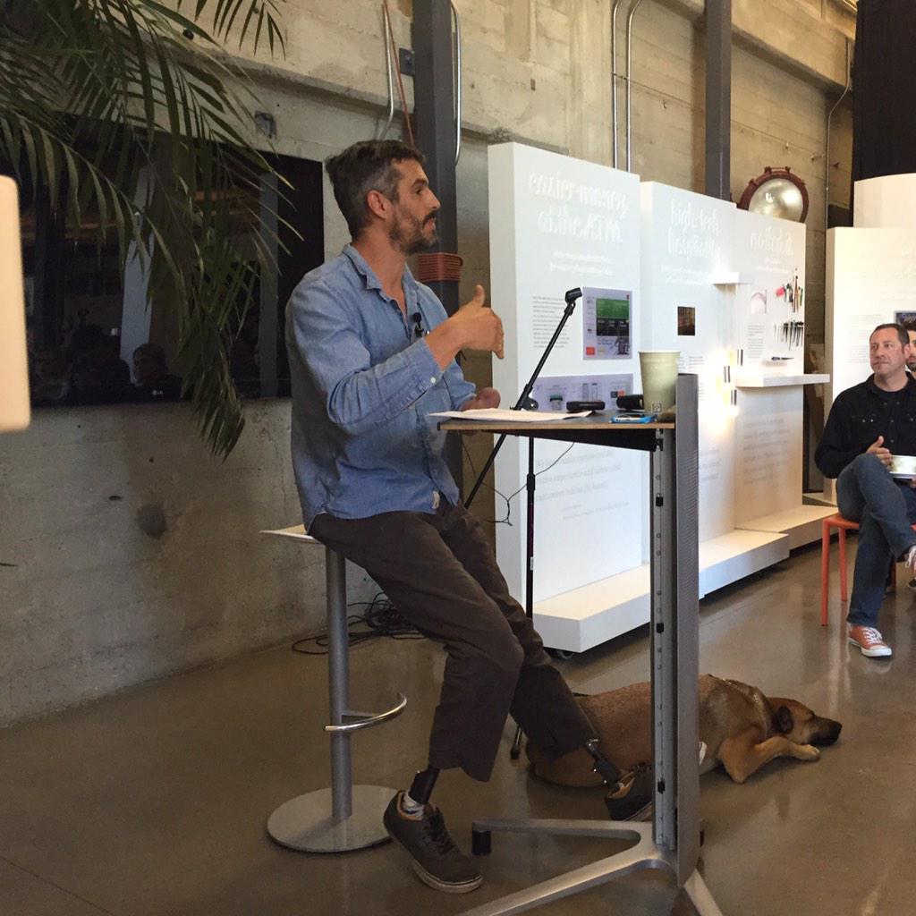 ideo's tweet image. How might we bring #designthinking to palliative care? BJ Miller / @IDEO Palo Alto