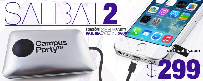 Campuspartymx's tweet photo. #SalBat EDICIÓN ESPECIAL #CPMX6, no te quedes sin batería, consíguela ya aquí http://t.co/V3lVHF22w1 http://t.co/DJRLpvGtn9