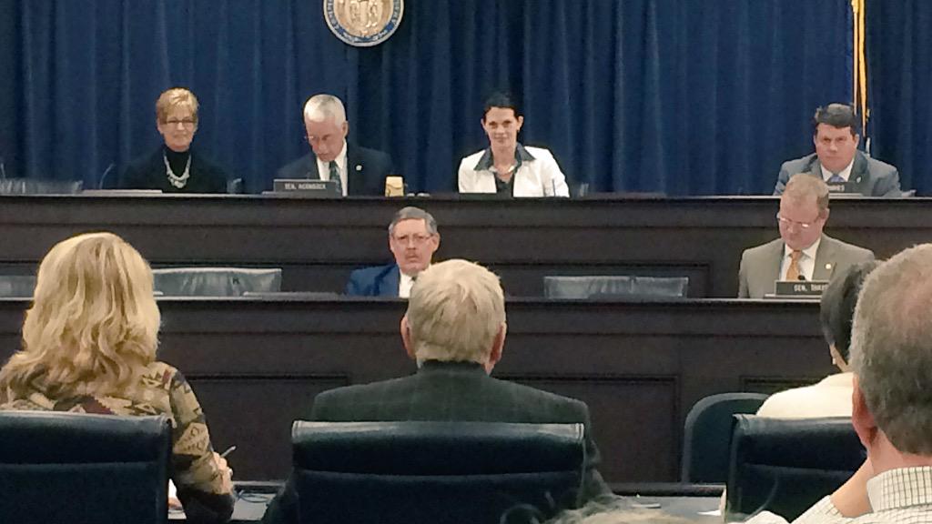 Senate Agriculture Committee now meeting and confirming appointments to various boards. #kyga15