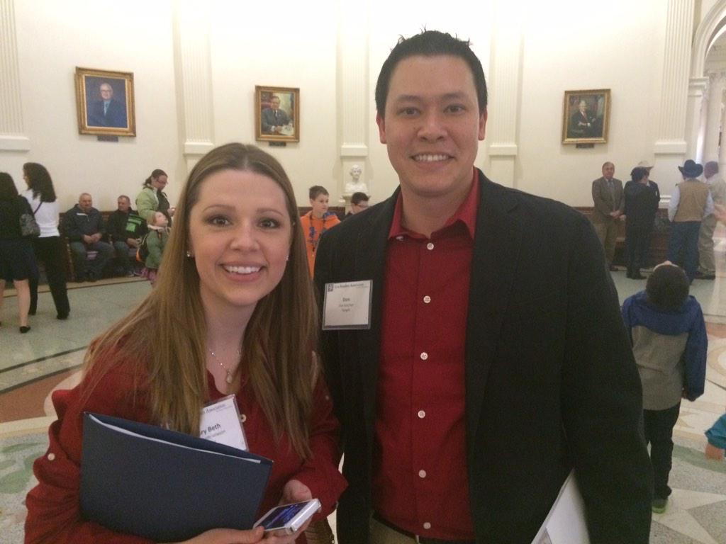 Target representing at the Capital with #TexasRetailAssociation @crowderabby1 <a href="/ConnieDroge/">Connie Droge</a>