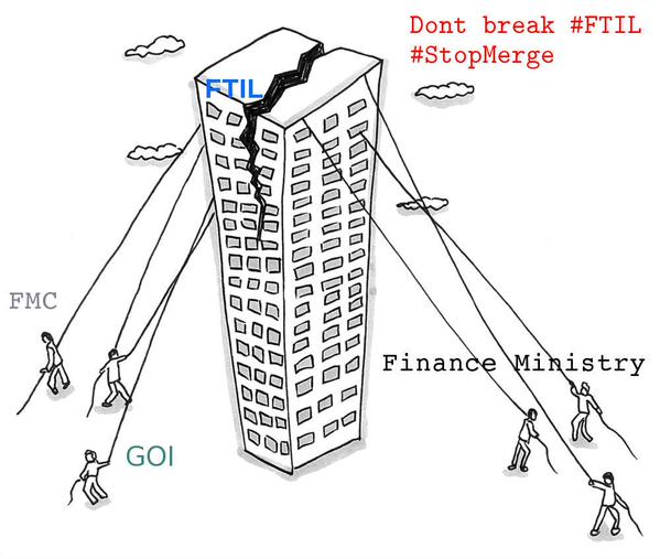 sherlonlopes's tweet photo. Forced amalgamation #FTIL #NSEL will not create any value for shareholders #StopMerger http://t.co/WXmoZoaeIz