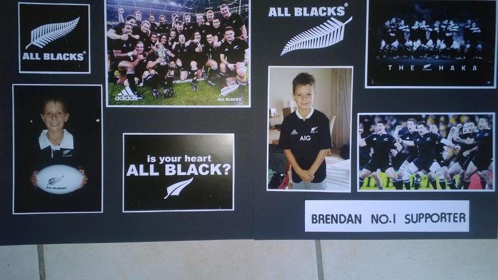 The_Banger1's tweet photo. @RichieHMcCaw Special gift made by his Granny http://t.co/9JyCIExfJ3