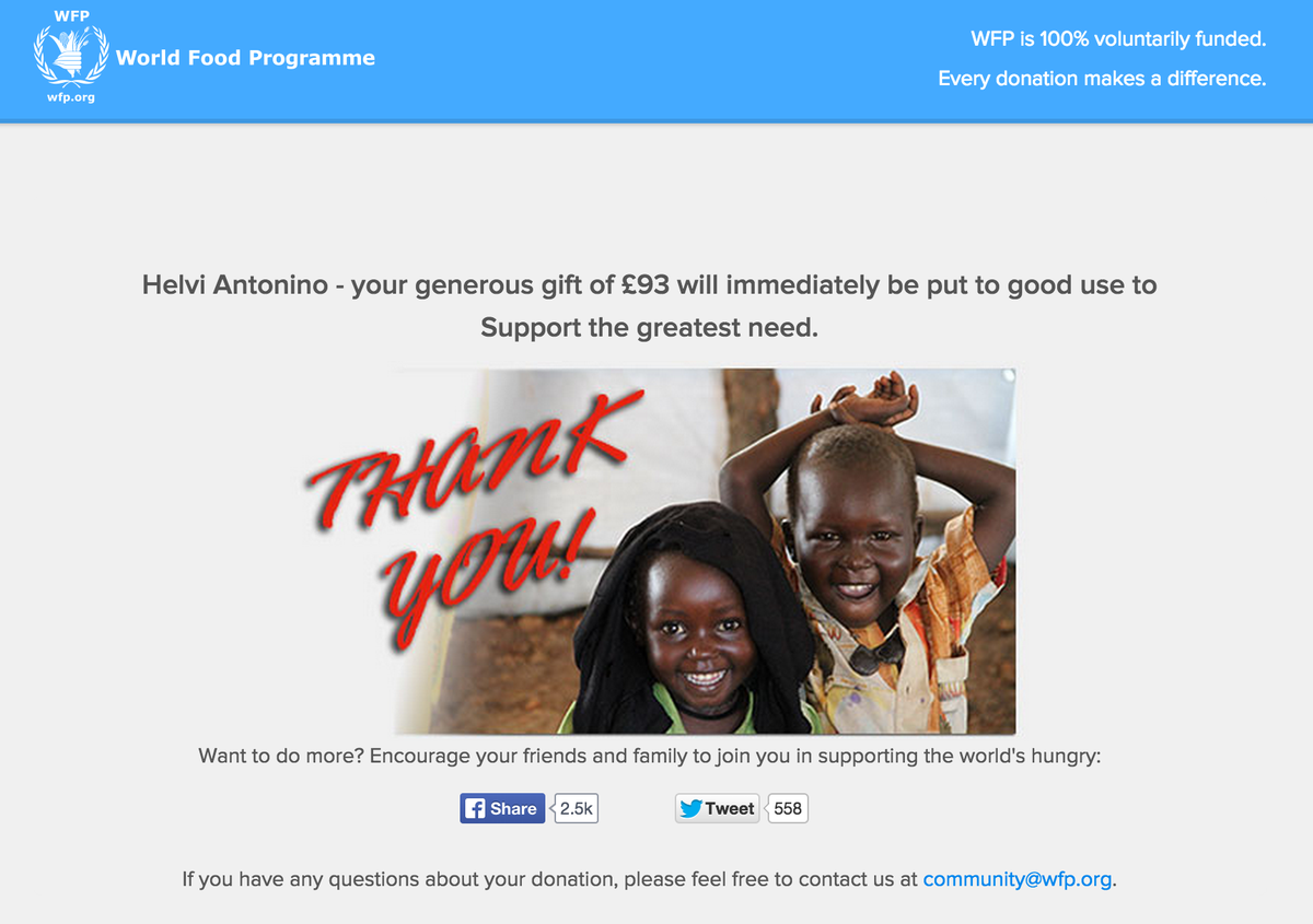 RusticoLondon's tweet image. We just donated £93.02 collected from our Biscotti x-mas sale to The World Food Programme. Thank you all that helped!