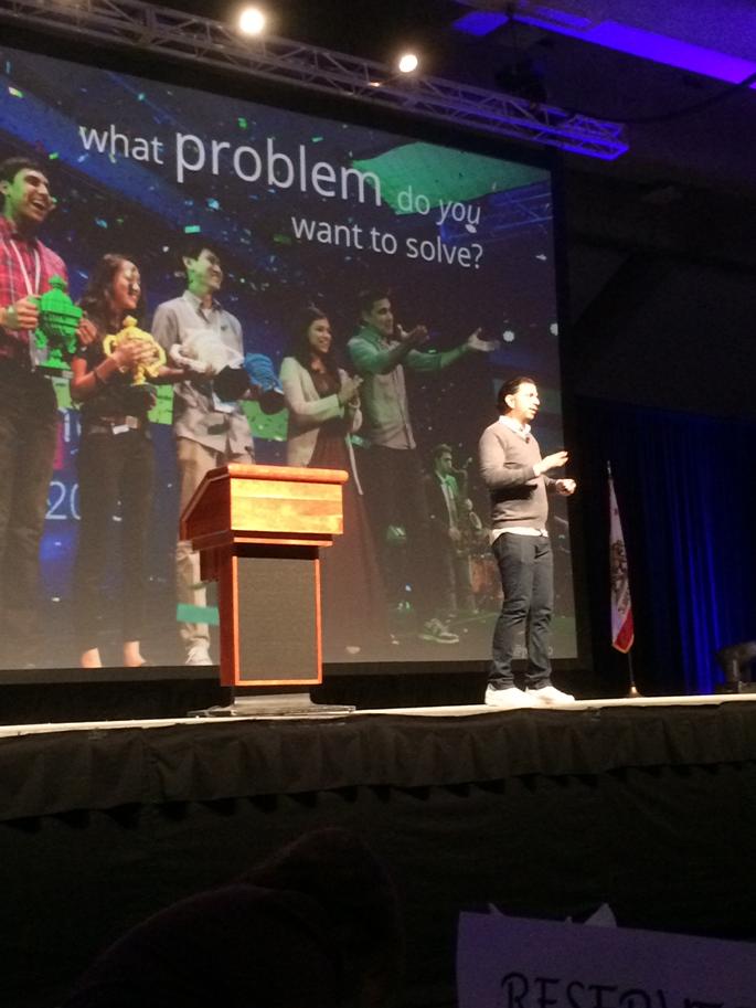 Dbblv's tweet image. What problem do you want to solve? Jaime Casap, keynoter #educating4careers #jcasap