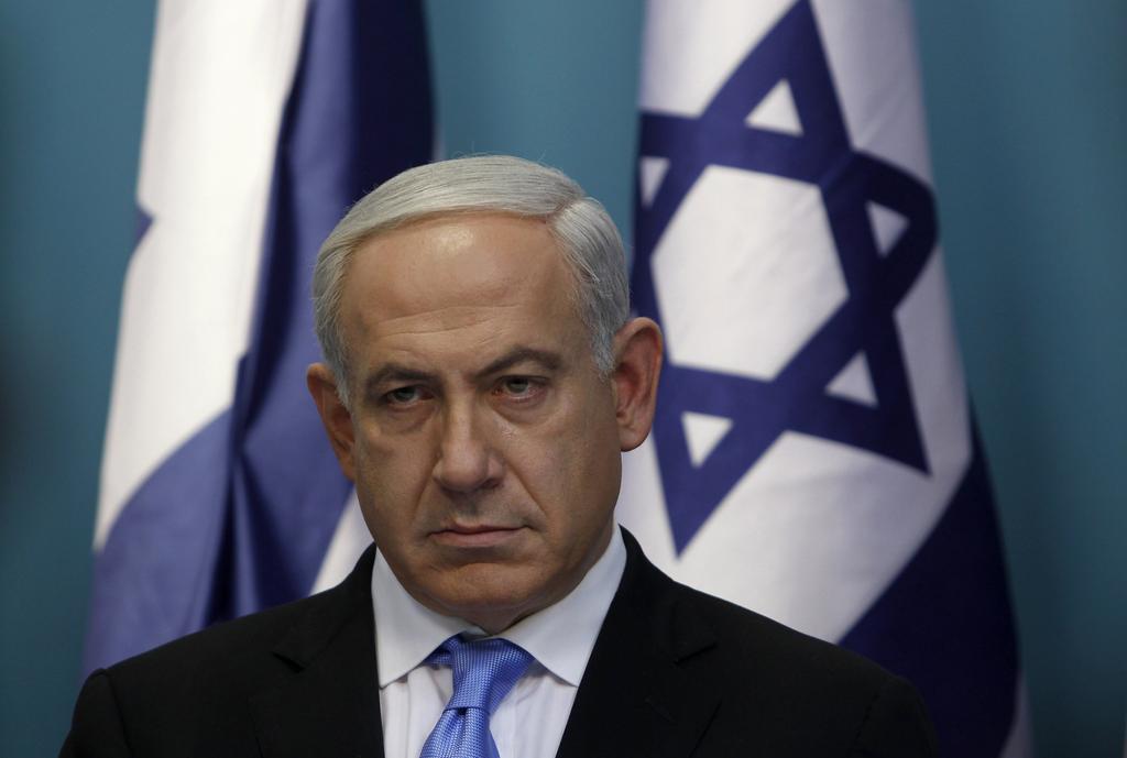 PmMcFarlane's tweet photo. This deranged crackpot is Israel's PM Binyamin Netanyahu. He's an utterly repulsive man! http://t.co/PGd6wQLnM4