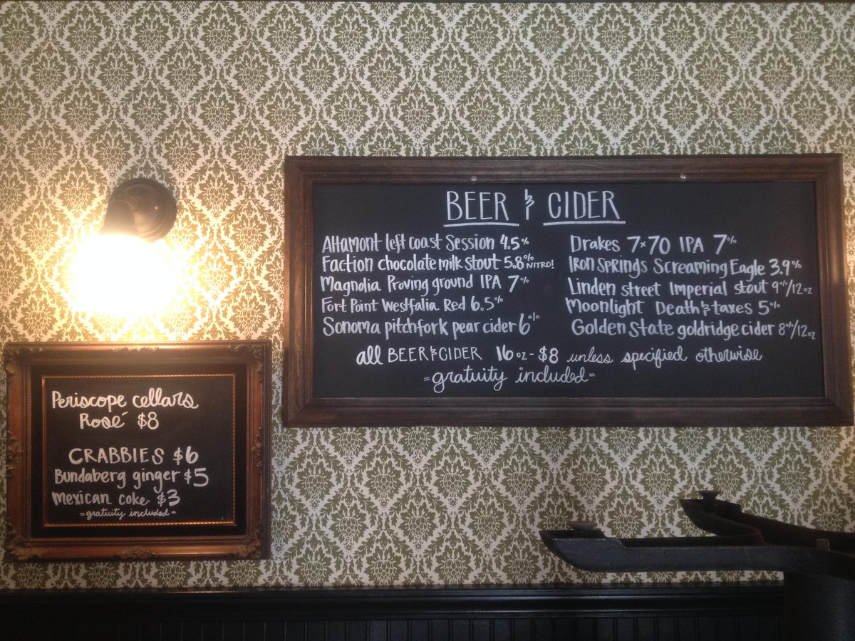theluketsai's tweet photo. Open today: @CmonOakland's pint-sized new micropub in Emeryville. http://t.co/I9S04ZF8qV http://t.co/dkpRns4L1H