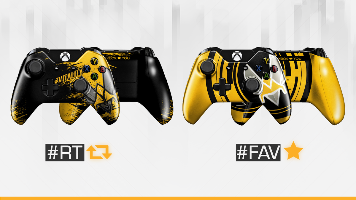 TeamVitality's tweet image. Chez #Vitality nous avons notre petite préférence ! Et vous laquelle choisirez-vous ? #XboxLoveYou @XboxFR @Cdiscount