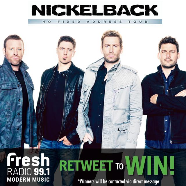 peggy991's tweet photo. RT to Win your tickets to Nickelback, Sunday night @MTSCentre ! Winners will be contacted via DM on 3/5/2015 http://t.co/qsyLWr6Xzt