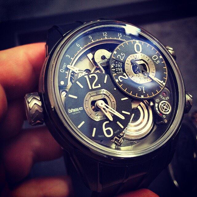 ToolwatchApp's tweet image. The Breva Génie 02 Terre. Amazing dial, amazing complication. Great work by @BrevaWatch