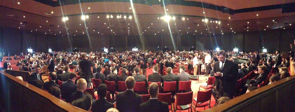 Readyanswers's tweet photo. #inerrancysummit #ShepCon2015 5000 men, glad I'm in the choir loft http://t.co/a3uiBNZn3p