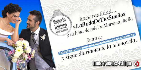 Canal_Estrellas's tweet photo. Muchacha italiana viene a casarse. 4:10 p.m. México. #MIVAC
#LaBodaDeTusSueños http://t.co/p52Ybeuafc