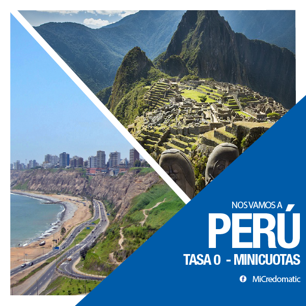 MiTarjeta's tweet photo. ¿Con boleto a Perú?
Entonces esta #PromoCredomatic es para vos https://t.co/MOuvuaho3p http://t.co/73F9orAB0J
