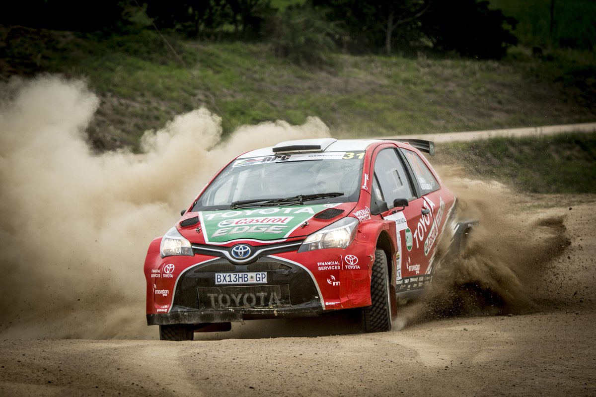 Confident start to the 2015 South African rally season for the #Castrol #Toyota Team! P2 &amp; P4 at the Tour Natal Rally
