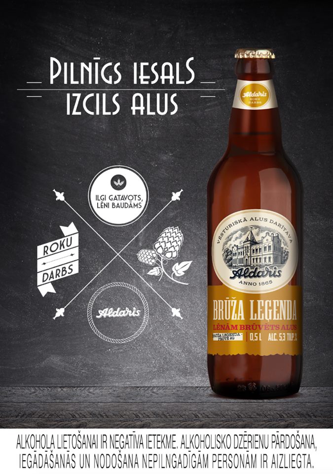 memaiscom's tweet image. Aldaris piedāvā 2 jaunumus – Samta Eils &amp;amp; Brūža Leģenda. Vairāk info meklē presē un aldaris.lv!