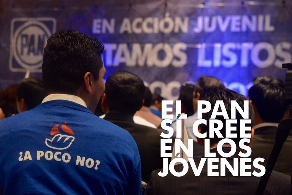 En el PAN sí creemos en los jóvenes y con ellos vamos a cambiar el rumbo de México ¡claro que podemos! #APocoNo