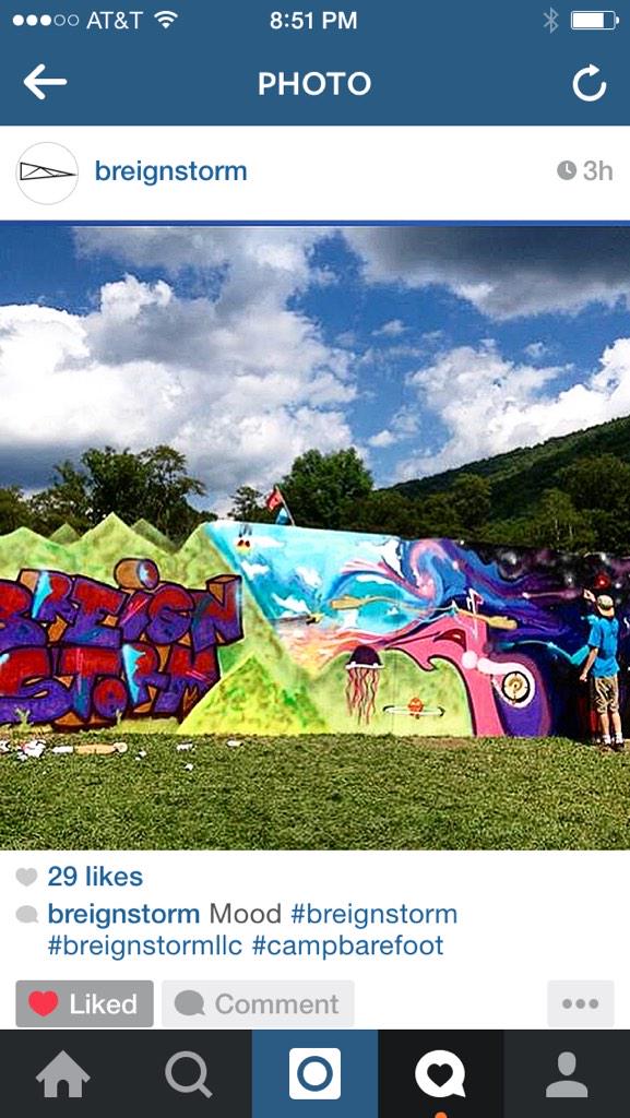 #cAmpbarefoot #breignstorm #paint #painting