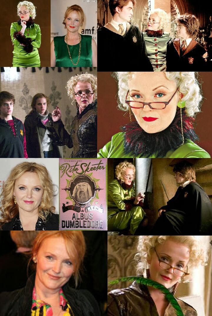 Happy birthday to Miranda Richardson who plays Rita Skeeter in and the goblet of fire  