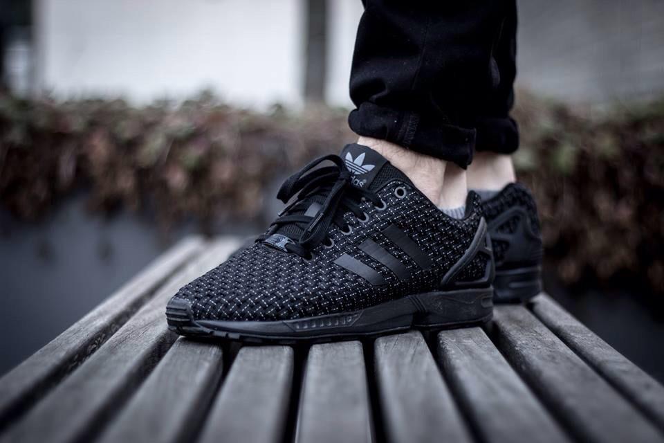 adidas zx flux woven reflective