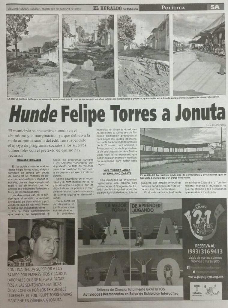 londyocampo's tweet photo. Peorq ranchotiene @felipe_torres_ a Jonutecos @juan_urcola @rociojimenez15 @diariopresente_ @tabascohoy @rumbonuevo http://t.co/BxKWTIQ6Gg