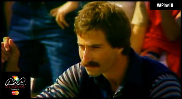 APinv's tweet photo. Mike Nicolette was Arnie’s neighbor when he beat Ballesteros & Norman in ’83. #APinv18 http://t.co/pJ6uxomiFd http://t.co/28vnCSEso1