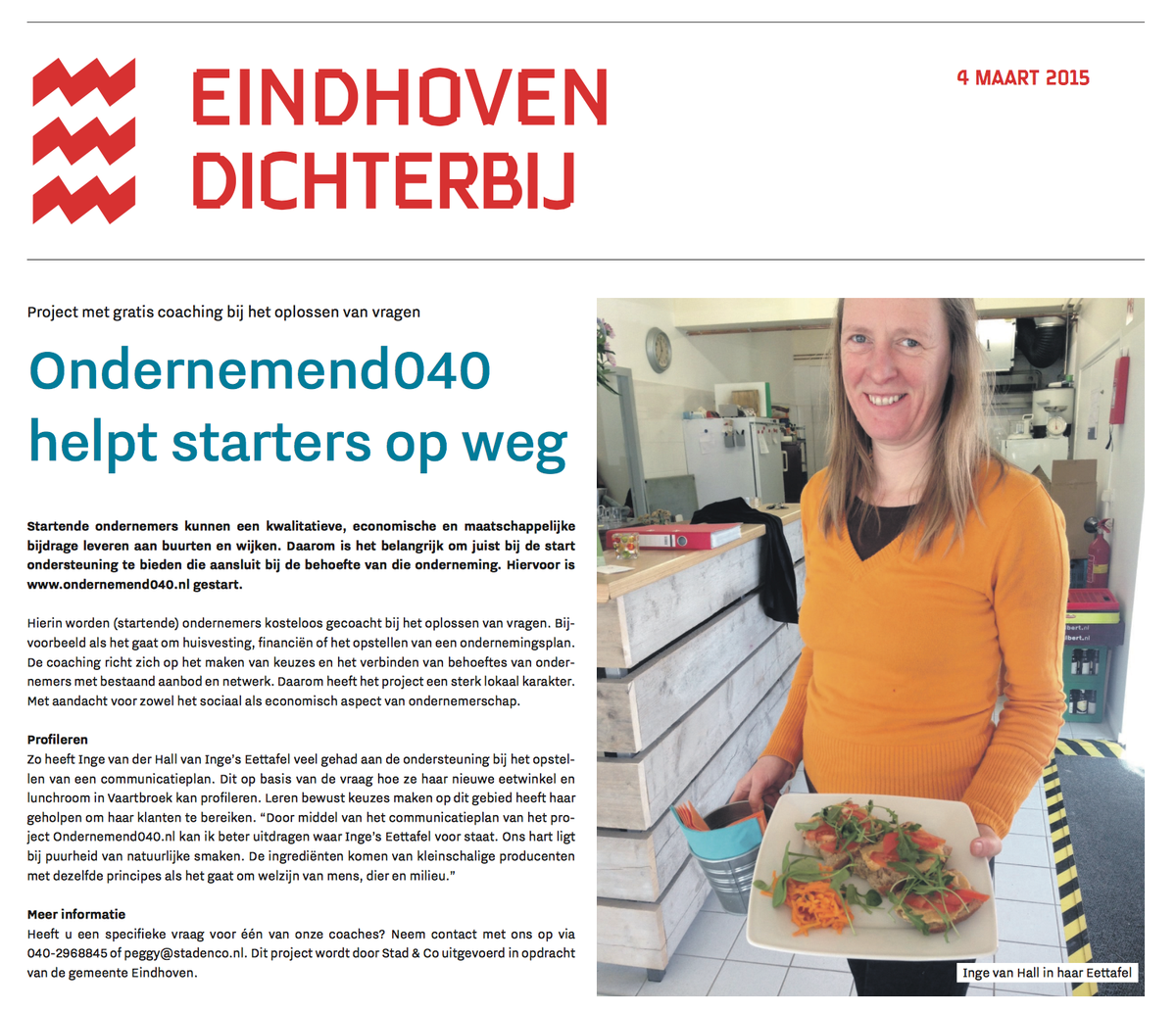 MartijnVerdult's tweet photo. Morgen @grooteindhoven artikel over coaching startende ondernemers http://t.co/clmzxUOeub @stadenco @ondernemen040 http://t.co/MozpOrFJXX