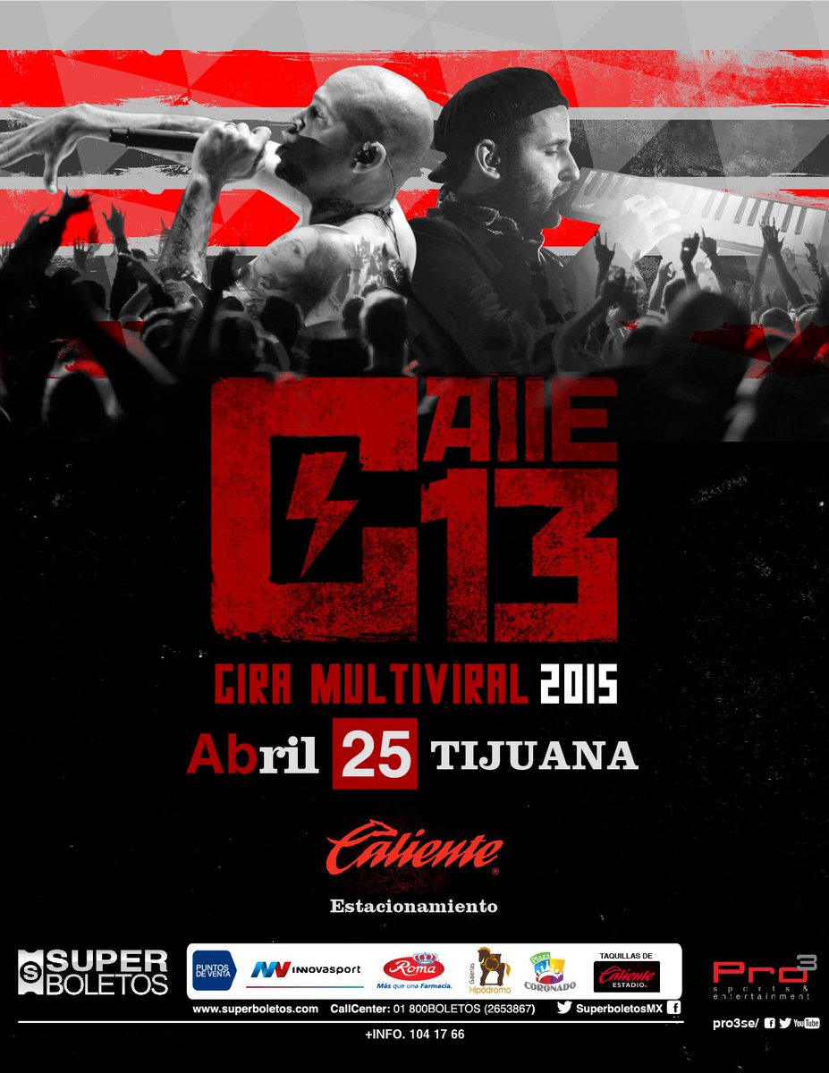 Multi_Viral's tweet photo. El 25 de abril se propagará el virus MultiViral en Tijuana México. Boletos en http://t.co/LVcVIc87tB http://t.co/QgBSTi61IF