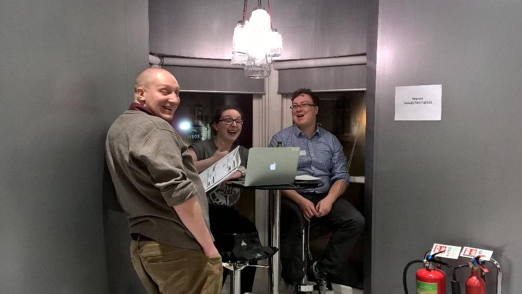 coderinheels's tweet image. I&apos;m at @Thoughtworks London helping out with their Social Media Clinic.  It&apos;s going great!  #clsms #TWLondon