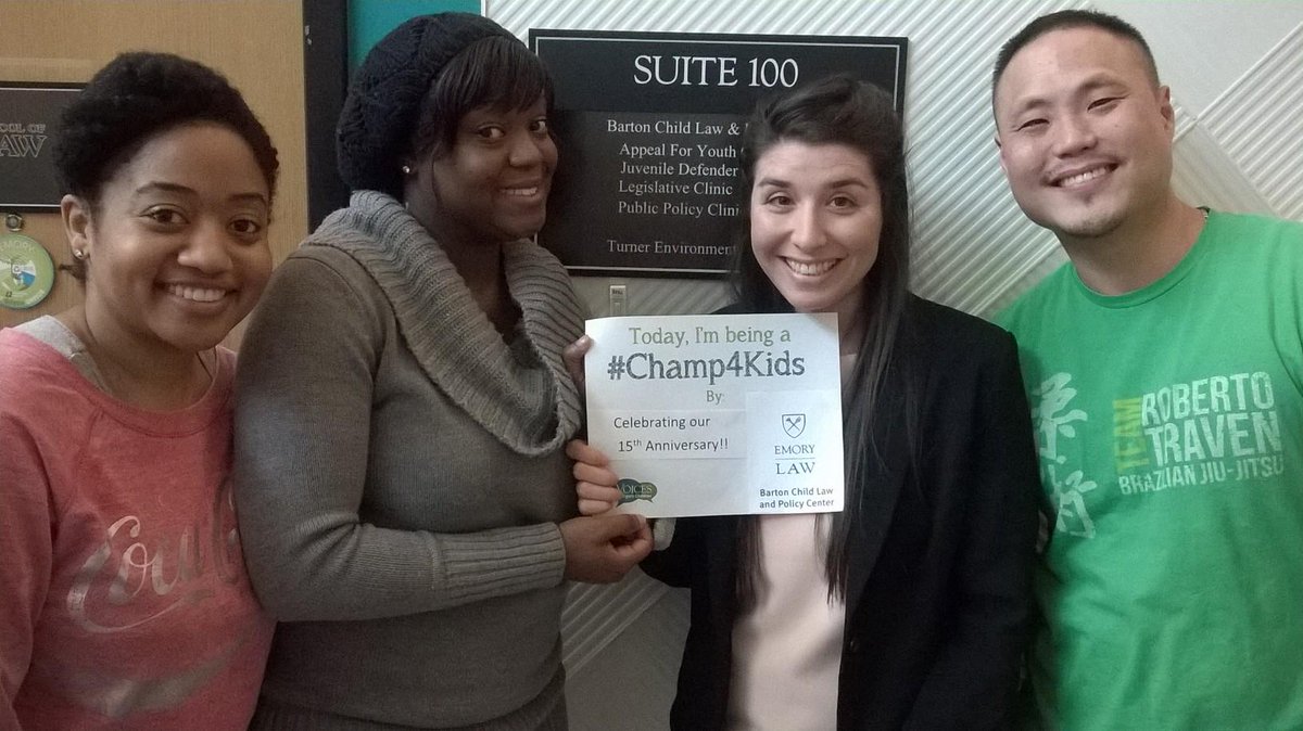 bartoncenter's tweet photo. @GeorgiaVoices Celebrating 15 Years of child advocacy through policy and legislative reforms! #Champ4Kids http://t.co/S19fvmxfn4