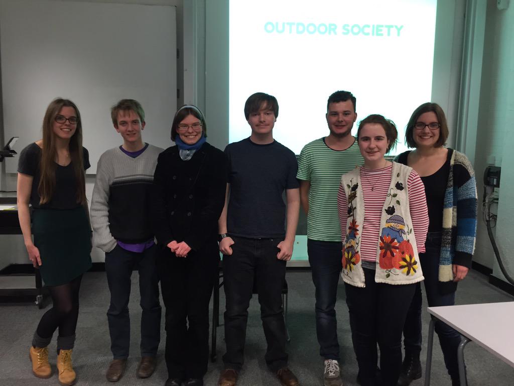 The old committee welcomes the new!