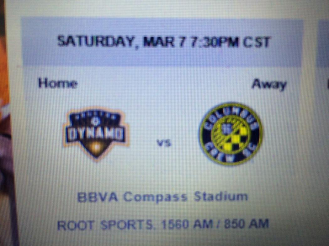 BlackhorseLimo1's tweet photo. 2 win a pair of 3rd row tix 2 the Dynamo home opener on sat just RT b4 6pm. Winner at random. Must b following to win http://t.co/1sC3Gy2BP1