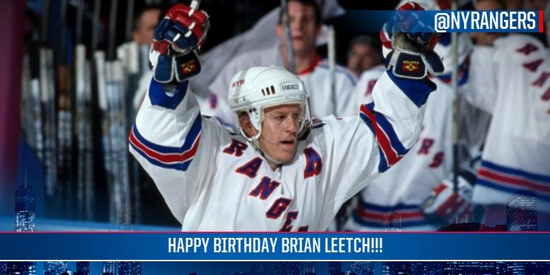 Wishing a Happy Birthday to great Brian Leetch!! 