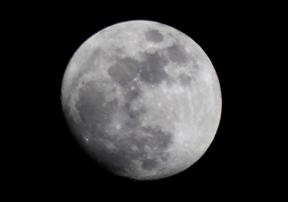 The moon over Cork tonight