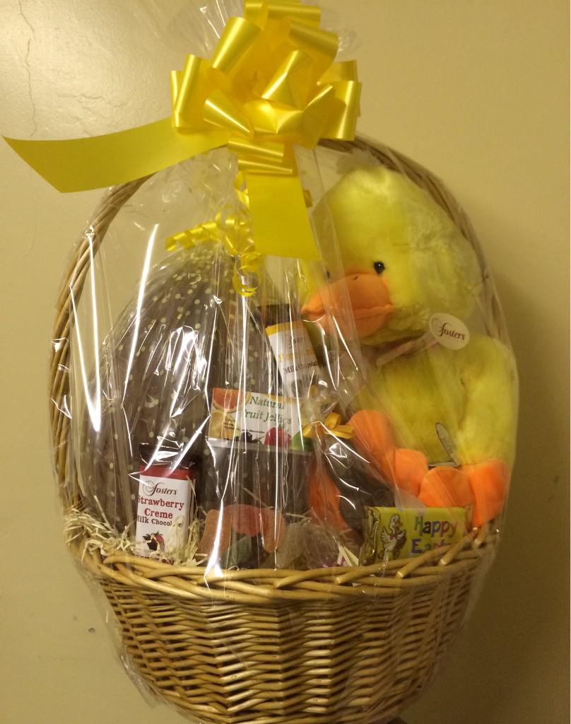 newryventurers's tweet photo. Easter hamper Draw 2015, tickets available from all members £1 each http://t.co/MeVi3GyTQE