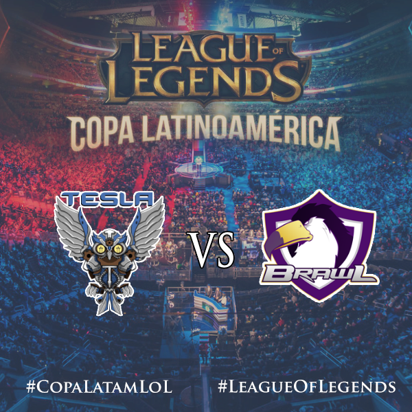 NexusAcademyMX's tweet photo. Siguiente partida del dia en #CopaLatamLoL Tesla vs BrawL #LeagueOfLegends http://t.co/F3mAwlRLMK